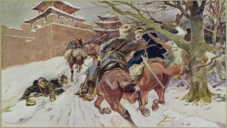 Cavalry Engagement at Mukden, 25th February 1905. 1907
